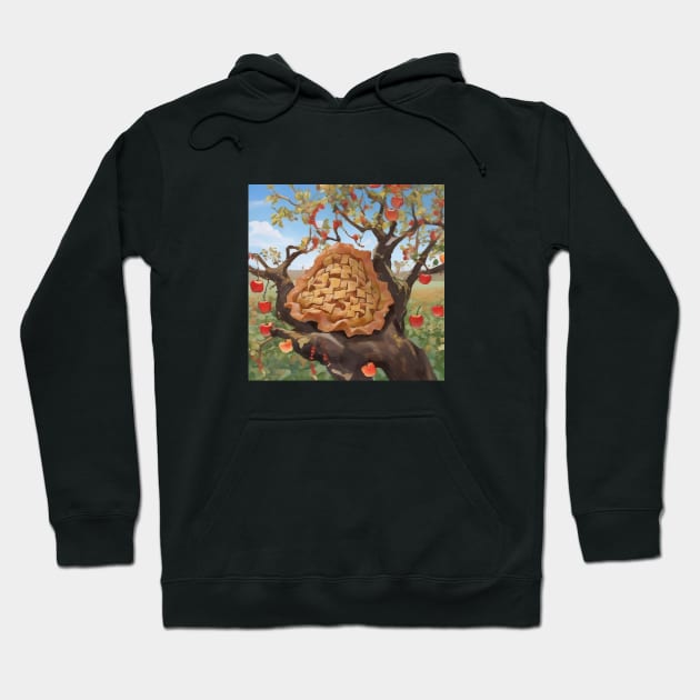 Apple Pie Vintage Since Picture Sweet Kawaii Art Hoodie by Flowering Away